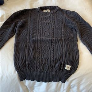Bellfield cable knit sweater